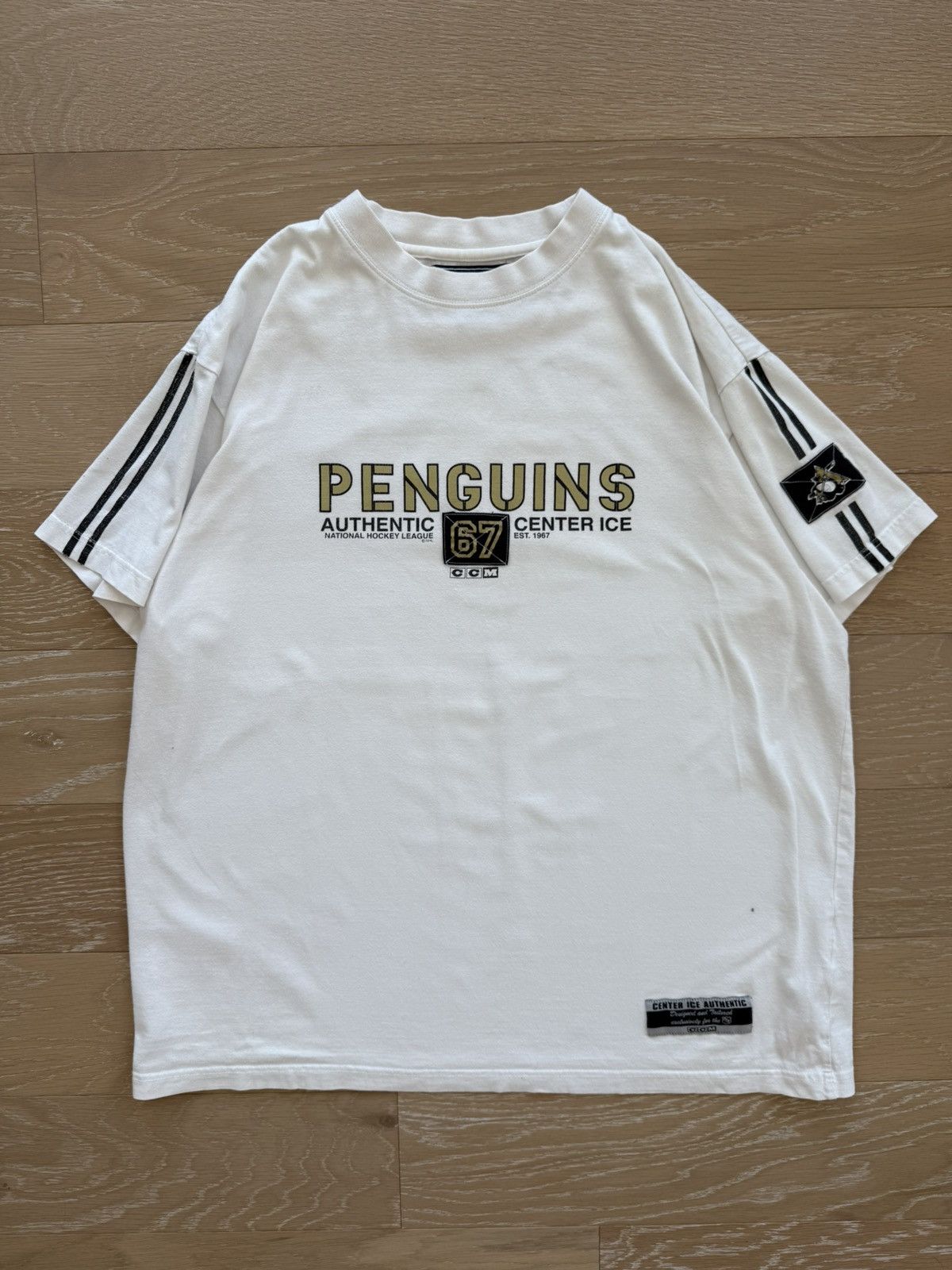 Ccm CCM Pittsburgh Penguins NHL Shirt Size US XL / EU 56 / 4 - 5 Thumbnail