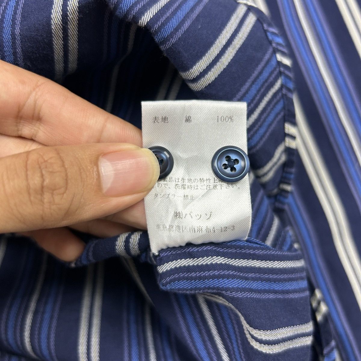 Japanese Brand Custom Culture Staggered Shirt Size US M / EU 48-50 / 2 - 10 Thumbnail