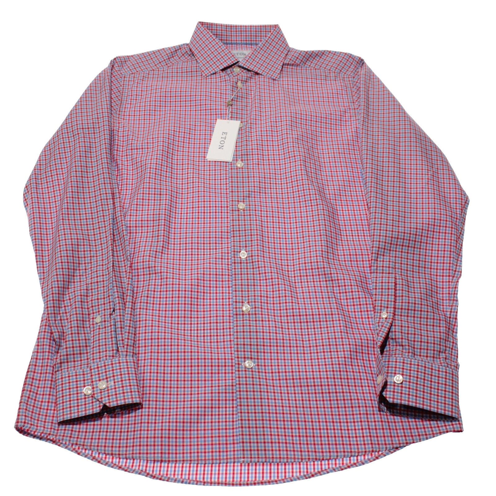 Eton Eton New with tags Shirt Size L US In Red Size US L / EU 52-54 / 3 - 3 Thumbnail
