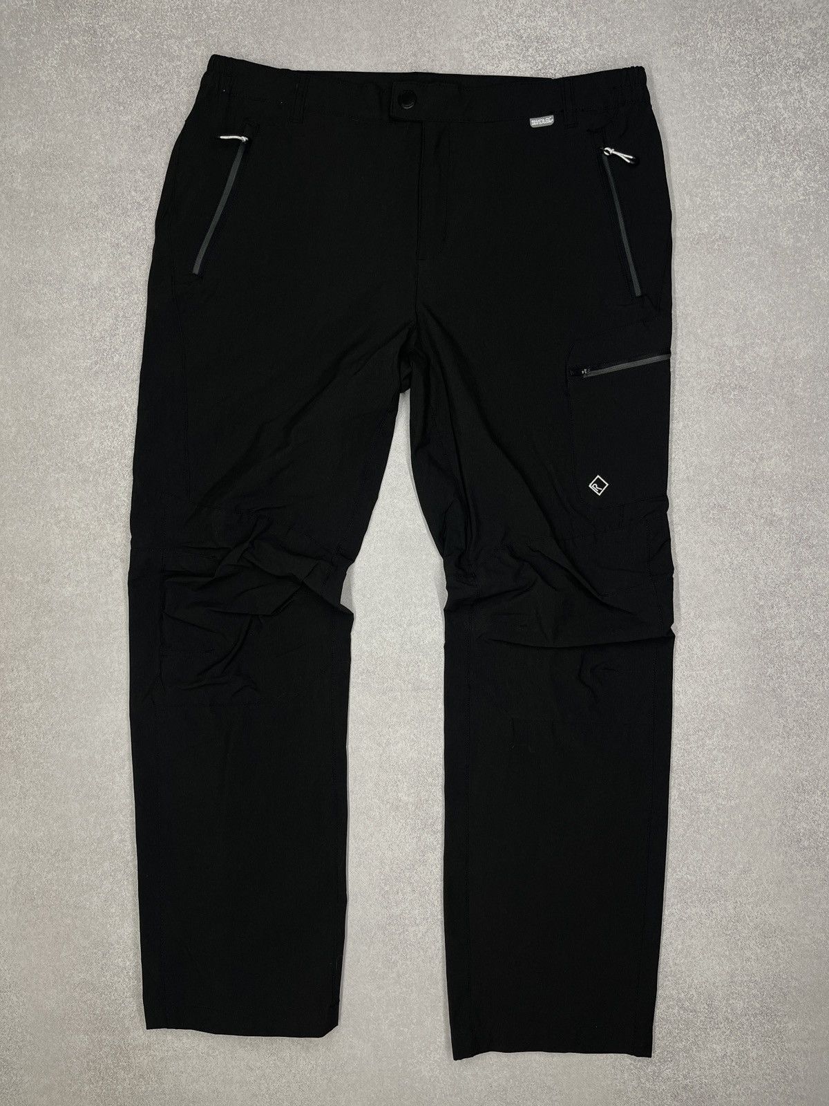 Other Mens Regatta Cargo Pants Black Outdoor Gorpcore Size XXL Size US 38 / EU 54 - 2 Thumbnail