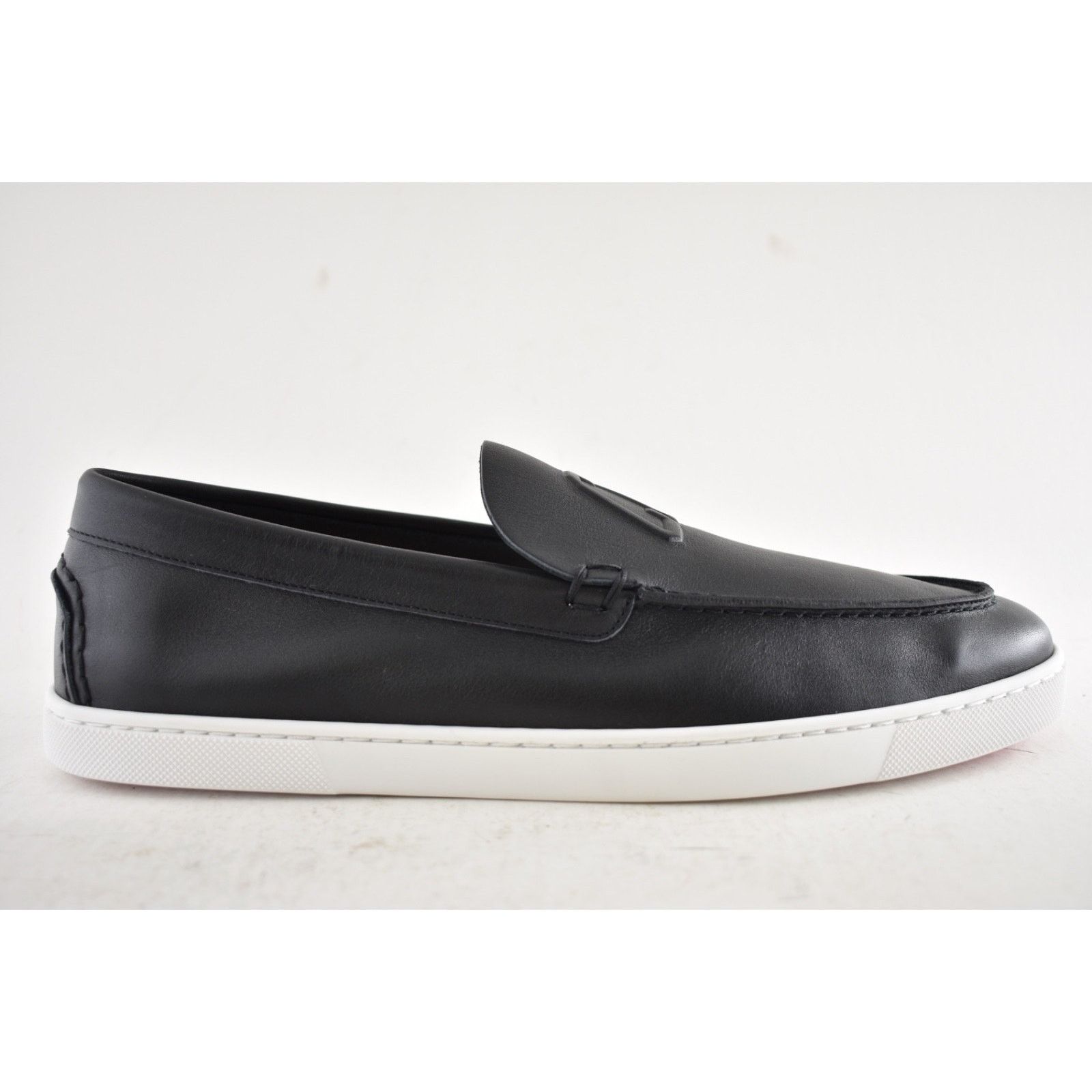 Christian Louboutin Christian Louboutin Mens Varsiboat Leather Loafer Boat 45 12 Size US 12 / EU 45 - 2 Thumbnail