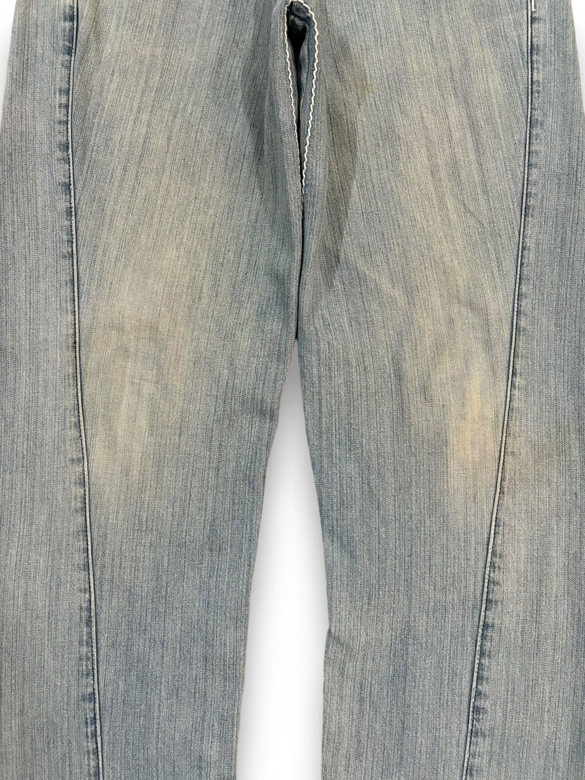 Blue Blue Japan Vintage Japanese Brand Rusty Blue Wash Loose Fit Jeans Size US 30 / EU 46 - 6 Thumbnail