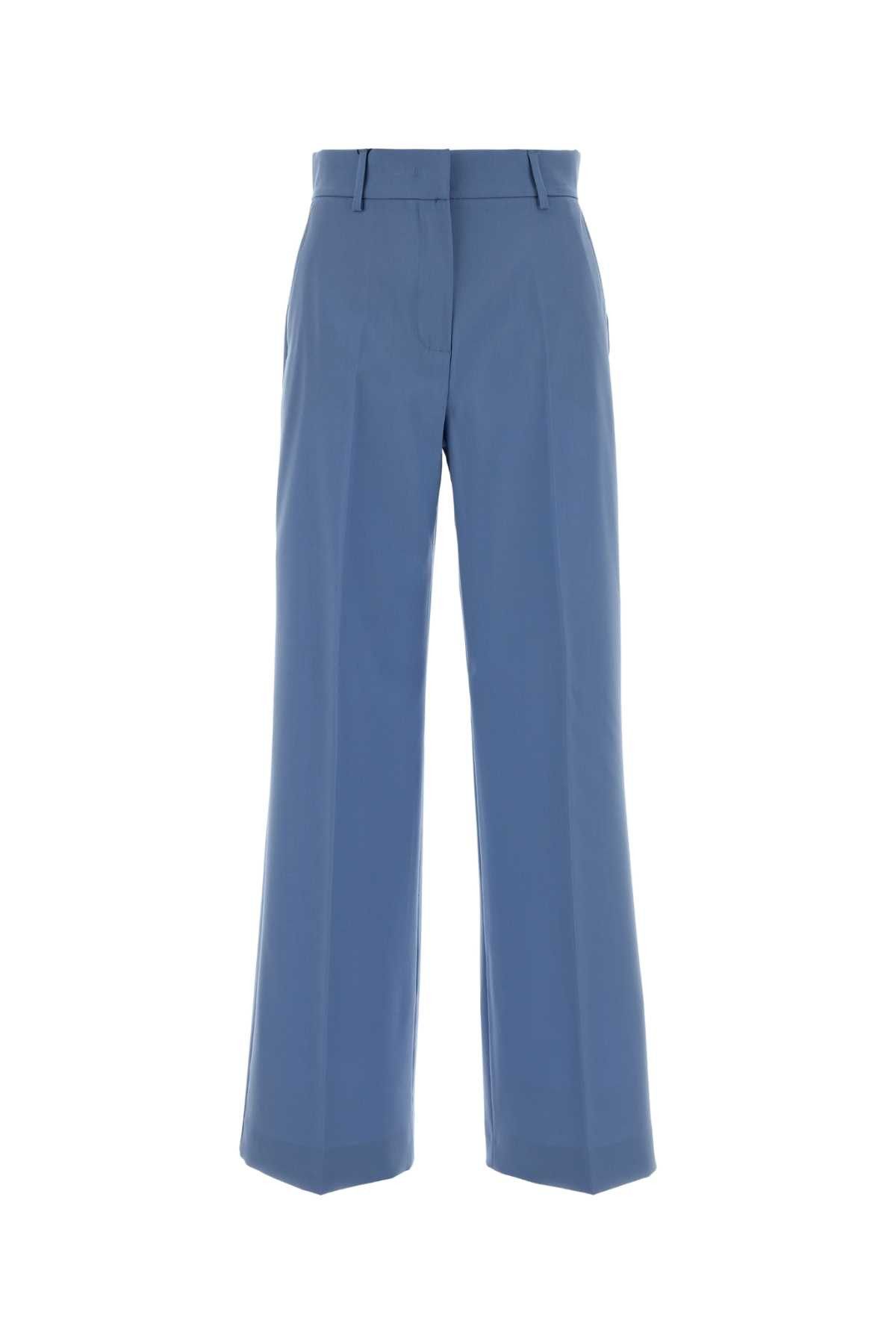 Weekend Max Mara Light-Blue Wool Visivo Pant Size 32" / US 10 / IT 46 - 1 Thumbnail