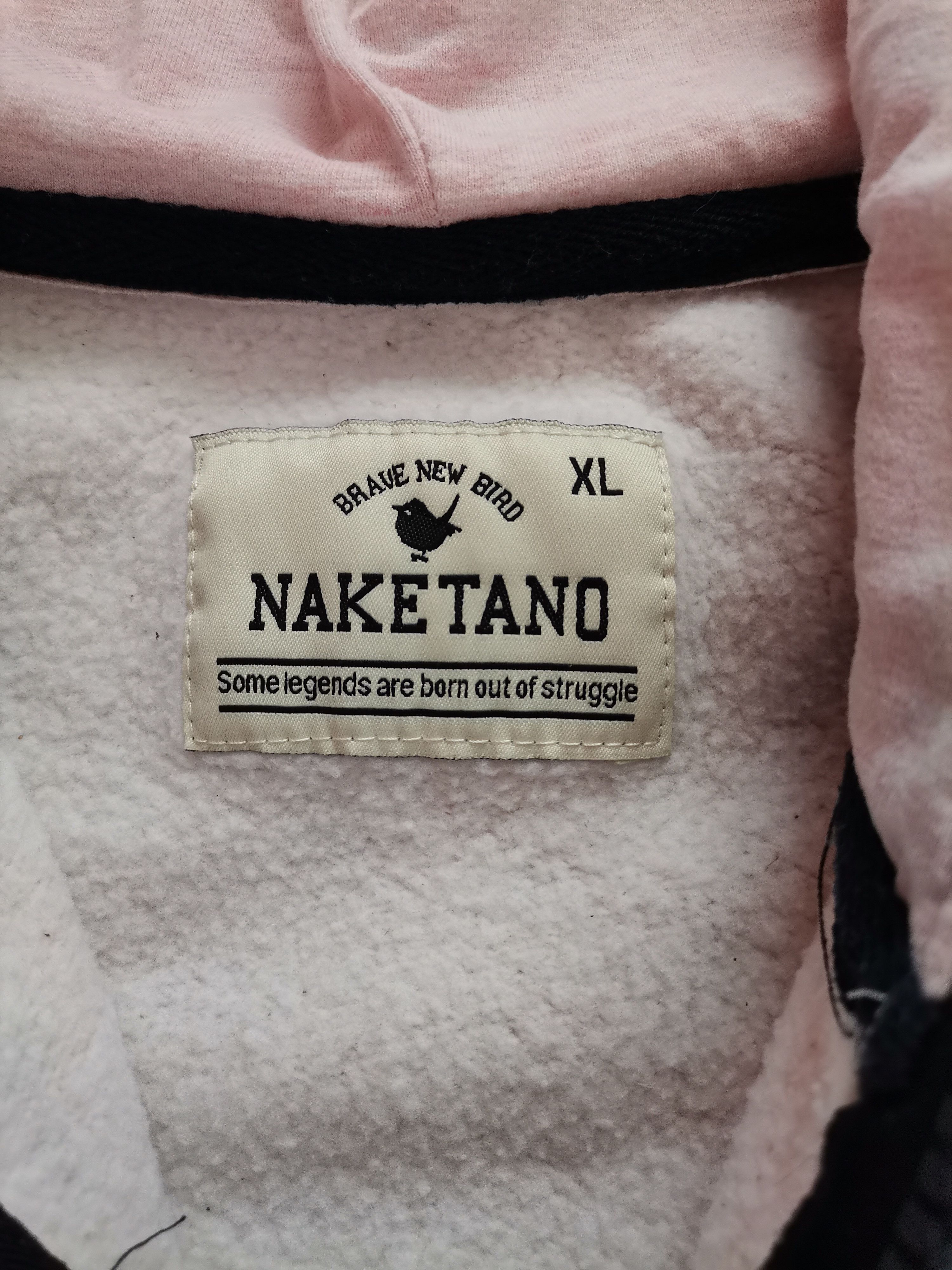 Naketano Naketano Women's Zip Up Hoodie Size XL / US 12-14 / IT 48-50 - 3 Thumbnail