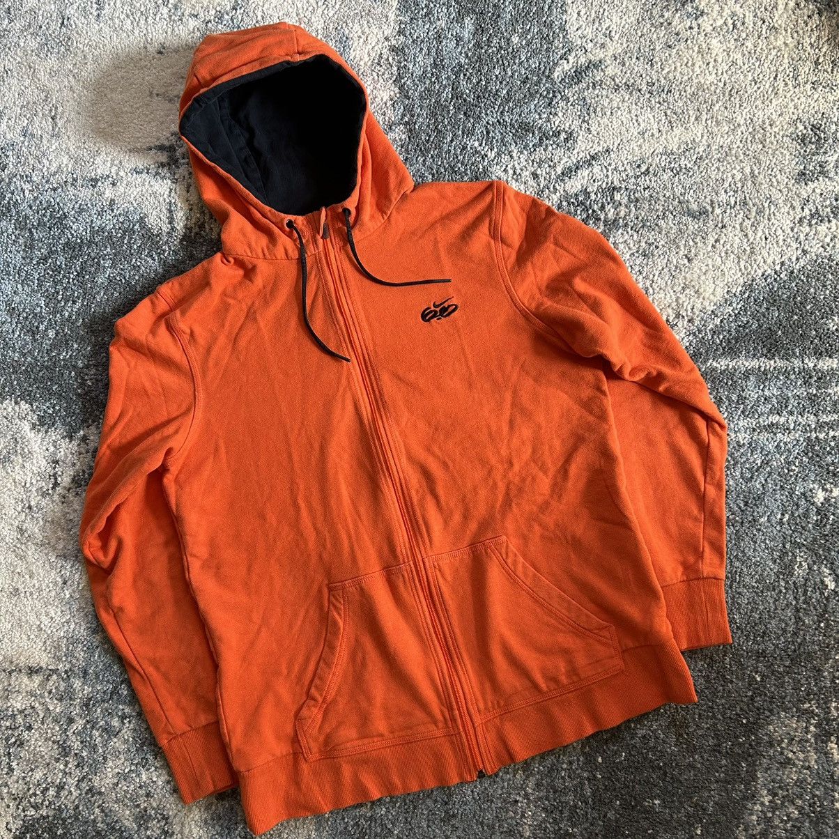 Nike × Vintage 2010 NiKE 6.0 YKK PLACKET ZiP UP HOODiE SWEATSHiRT HALLOWEEN Size US L / EU 52-54 / 3 - 16 Thumbnail