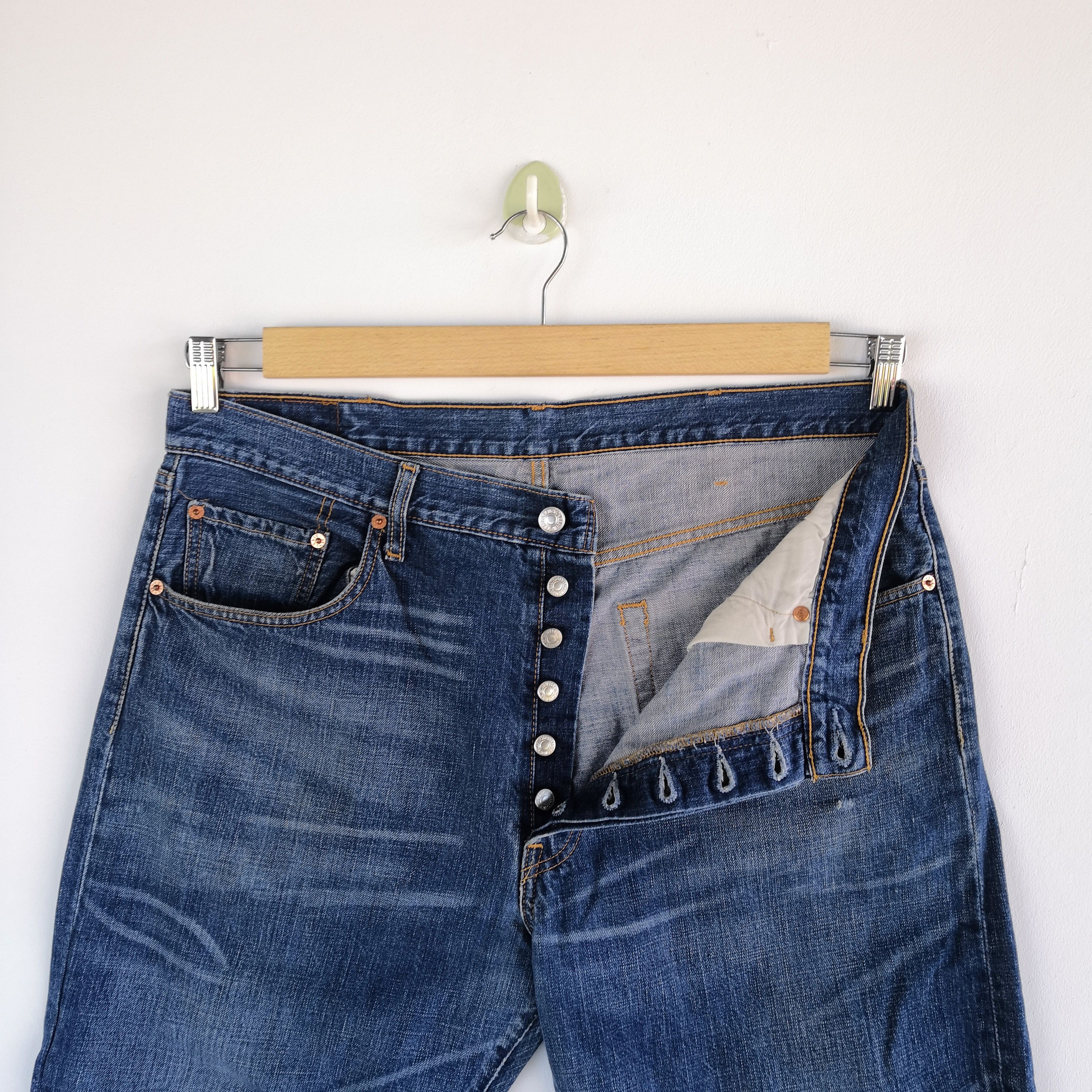 Levi's Vintage Levi's 501 Light Wash Denim Levis 501 Jeans Pants Size US 36 / EU 52 - 6 Thumbnail