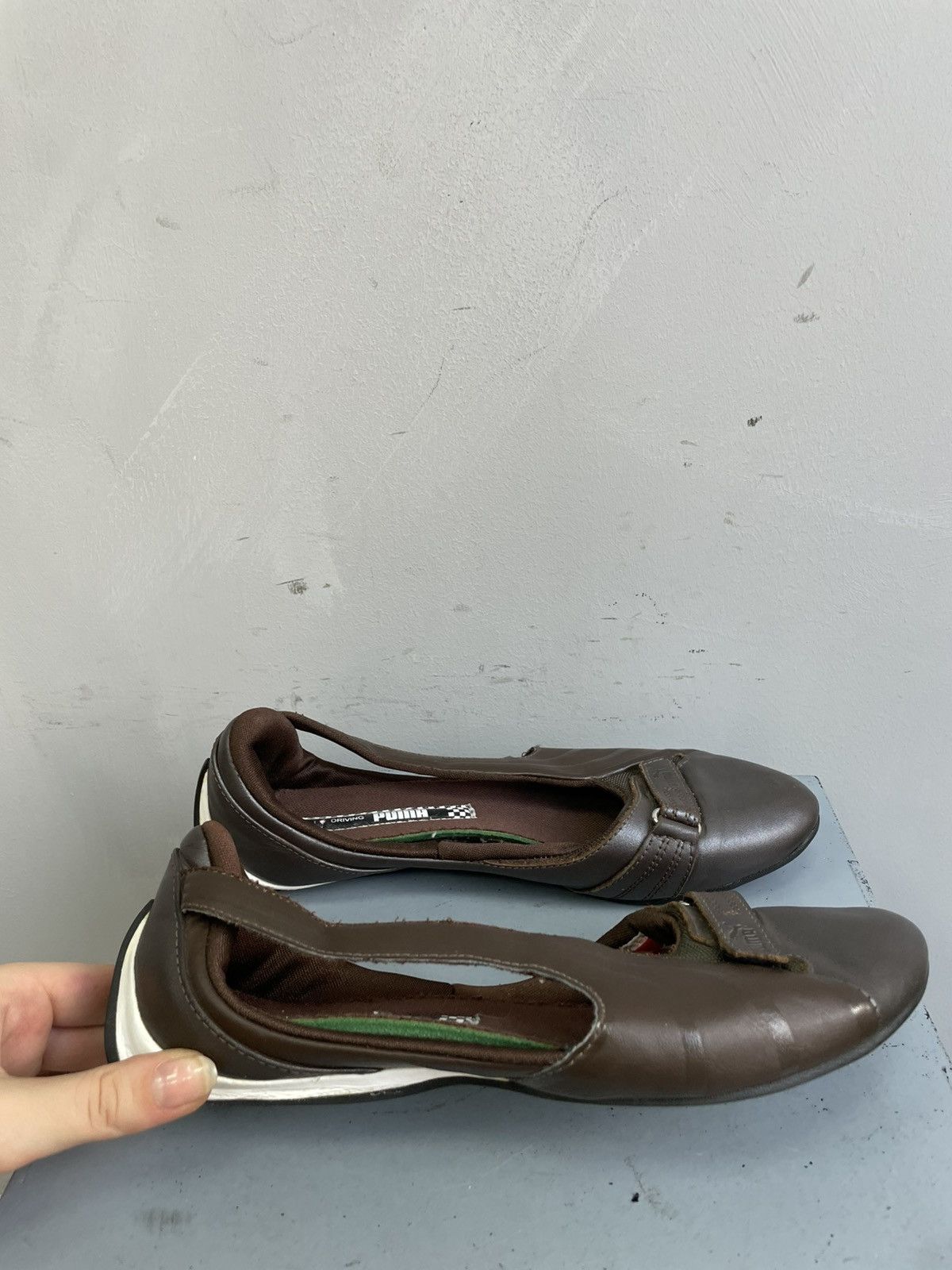 Puma Puma mules leather brown y2k speedcat mostro hype Size US 9 / IT 39 - 4 Thumbnail