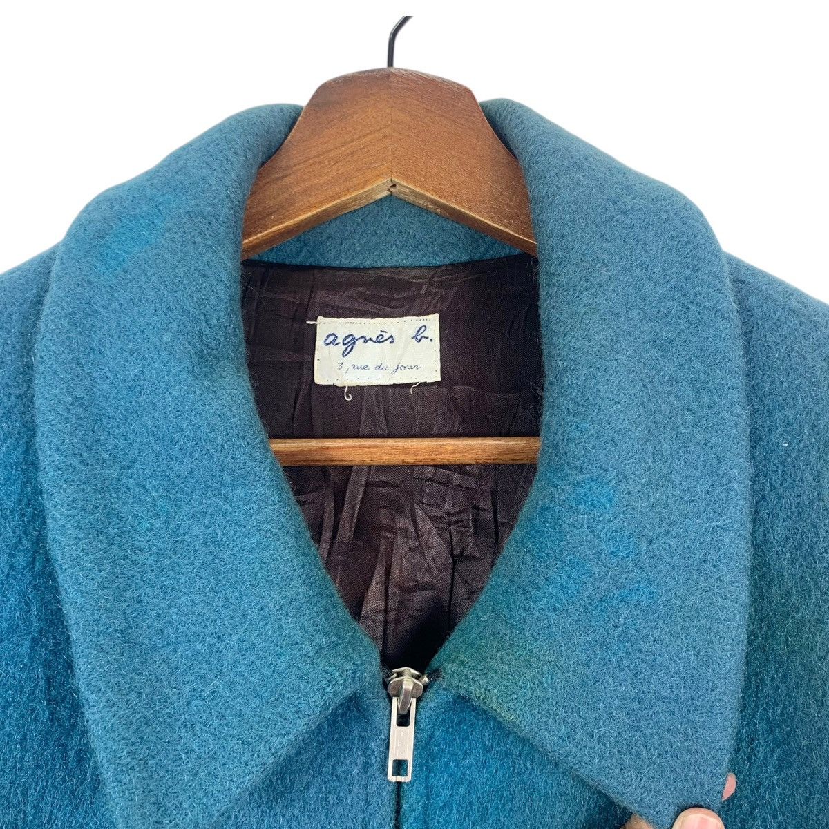 agnes b. Vintage Agnes B. Wool Long Heavy Coat Size US M / EU 48-50 / 2 - 5 Thumbnail