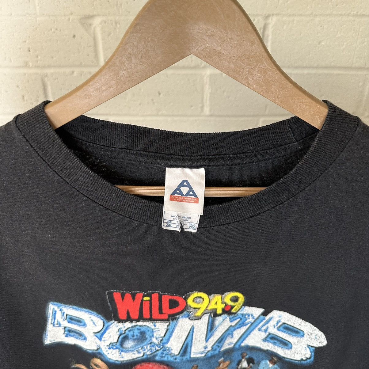 Vintage Wild 94.9 Bomb 2007 Hip-Hop Music Festival T-Shirt Size US XXL / EU 58 / 5 - 3 Thumbnail