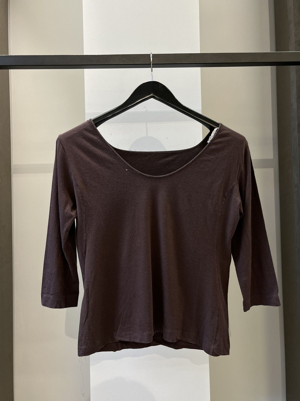 image of Jil Sander Vintage Top in Brown Red, Women's (Size Medium)