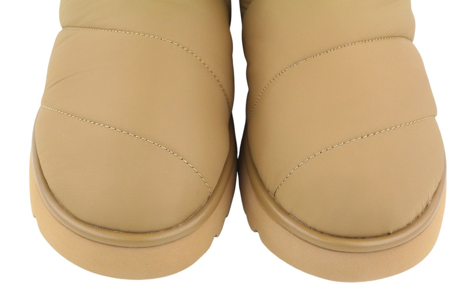 Other BIBI LOU EU36 Camel Brown Padded Quilted Ankle 87553 Size US 5 / IT 35 - 5 Thumbnail