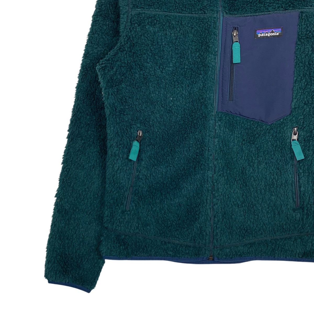 Patagonia PATAGONIA Deep Pile Turtleneck Green Fleece Jacket 2465-C111 Size US S / EU 44-46 / 1 - 5 Thumbnail