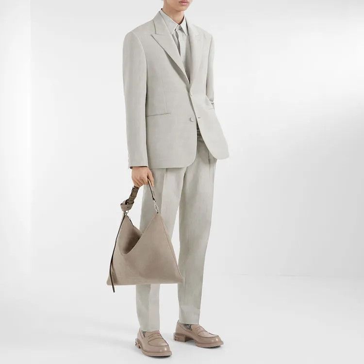 Fendi o1s1wg110225 Jacket in Silver Size US M / EU 48-50 / 2 - 2 Thumbnail
