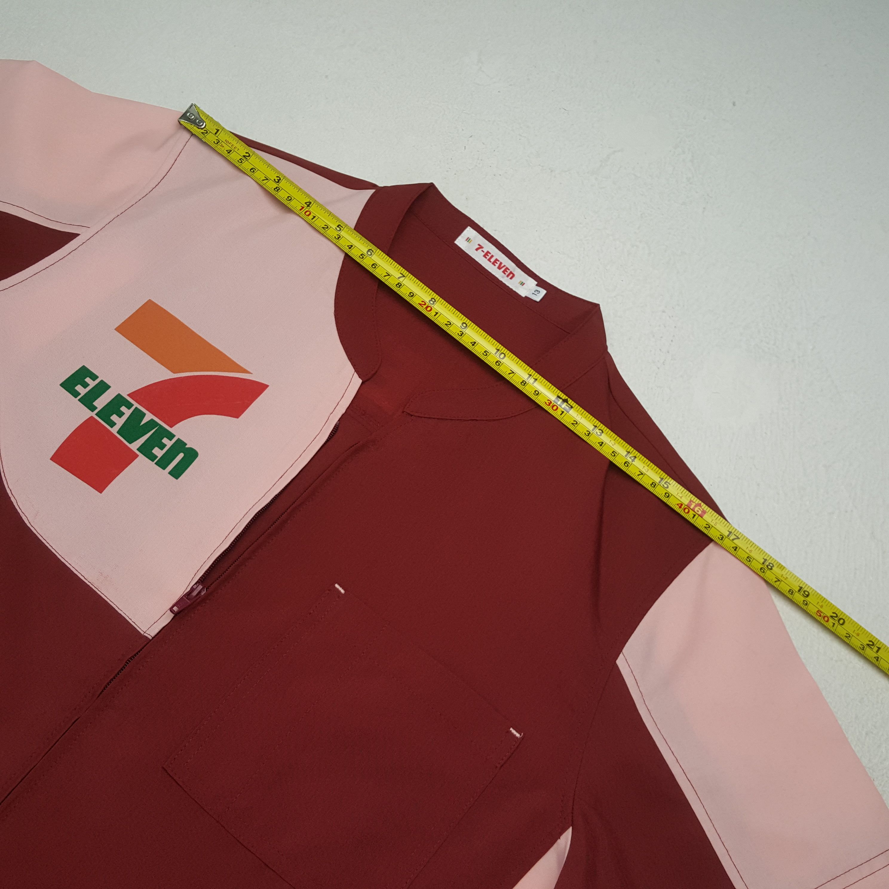Vintage 7 Eleven Workwear Uniform Shirt Jacket Rr19 Size US M / EU 48-50 / 2 - 5 Thumbnail