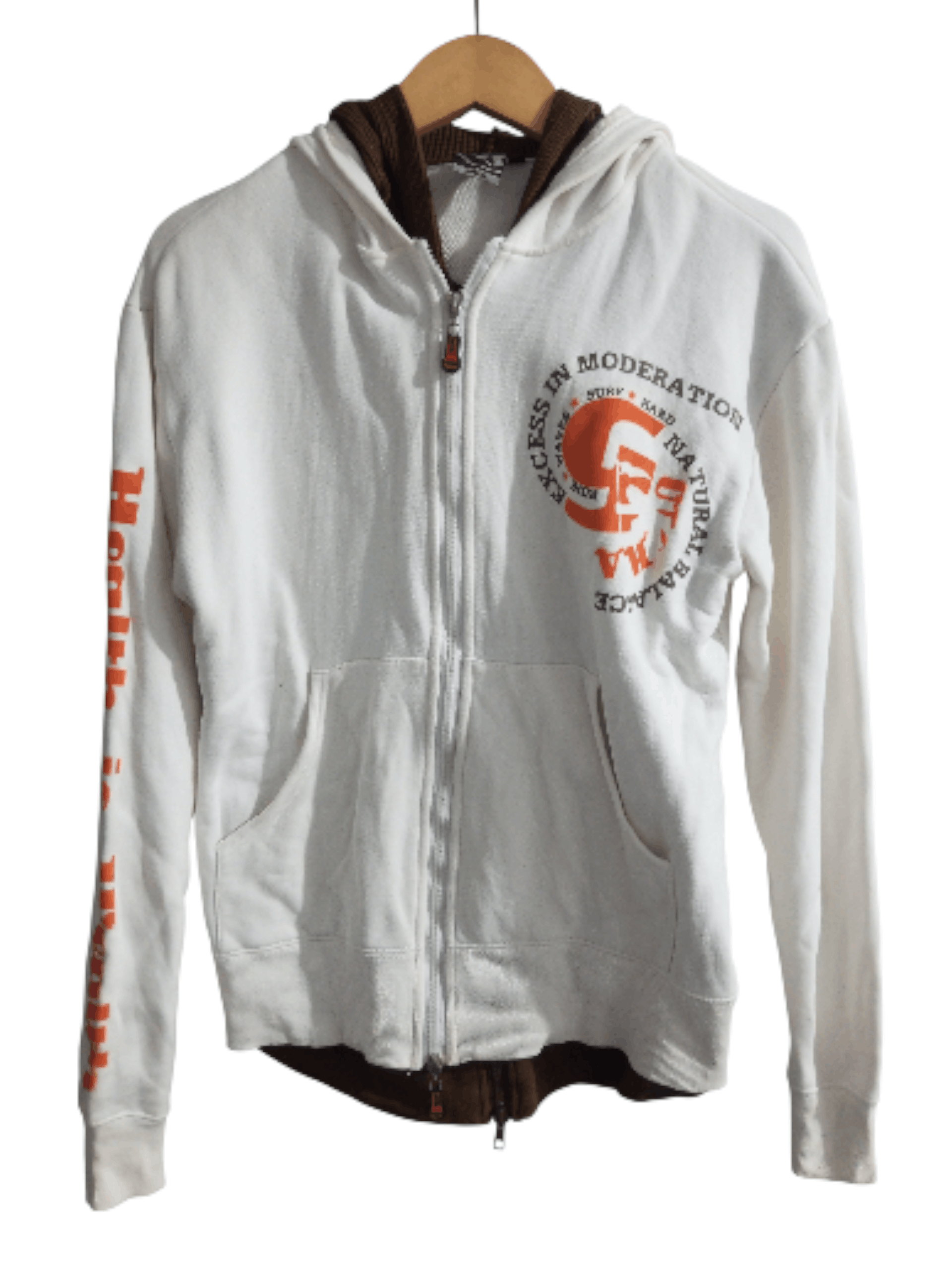 20471120 Vintage gotcha double layer double zipper double hoodie Size US M / EU 48-50 / 2 - 1 Thumbnail