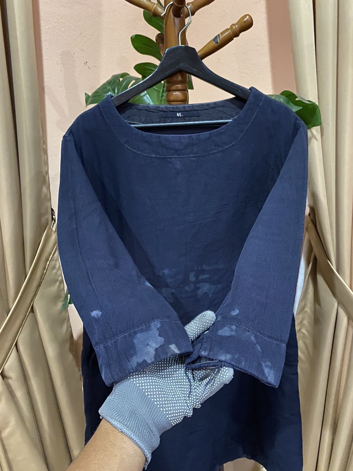 45rpm VINTAGE 90S 45RPM INDIGO DRESS Size S / US 4 / IT 40 - 7 Thumbnail