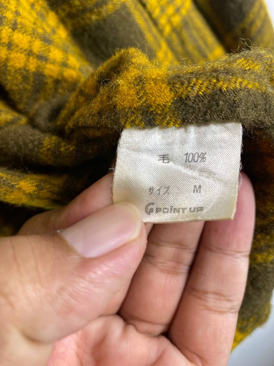 Hai Sporting Gear hai sporting gear wool checkered jacket nice design Size US L / EU 52-54 / 3 - 6 Thumbnail