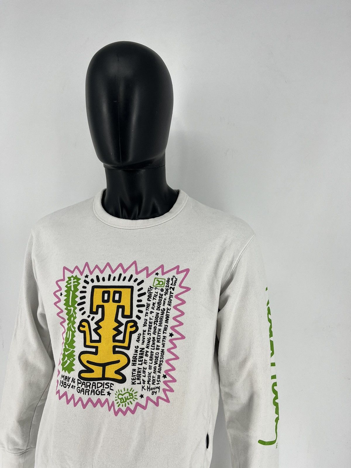 Keith Haring × Uniqlo Uniqlo Keith Haring Sweatshirt Crewneck Paradise Garage Size US M / EU 48-50 / 2 - 4 Thumbnail