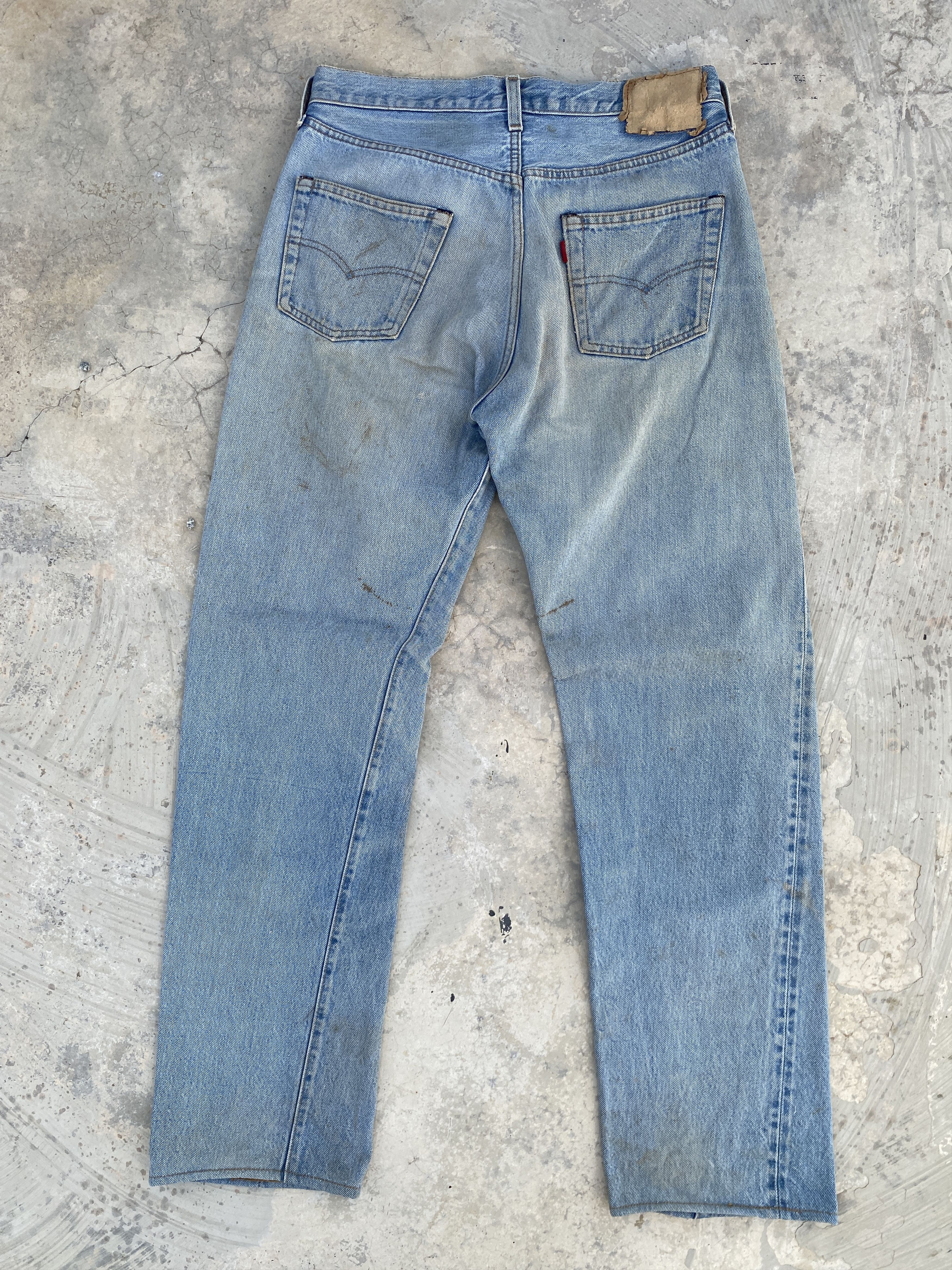 Levi's × Vintage Vintage 80s Levis 501 Redline #524 Selvedge Jeans Size US 31 - 6 Thumbnail