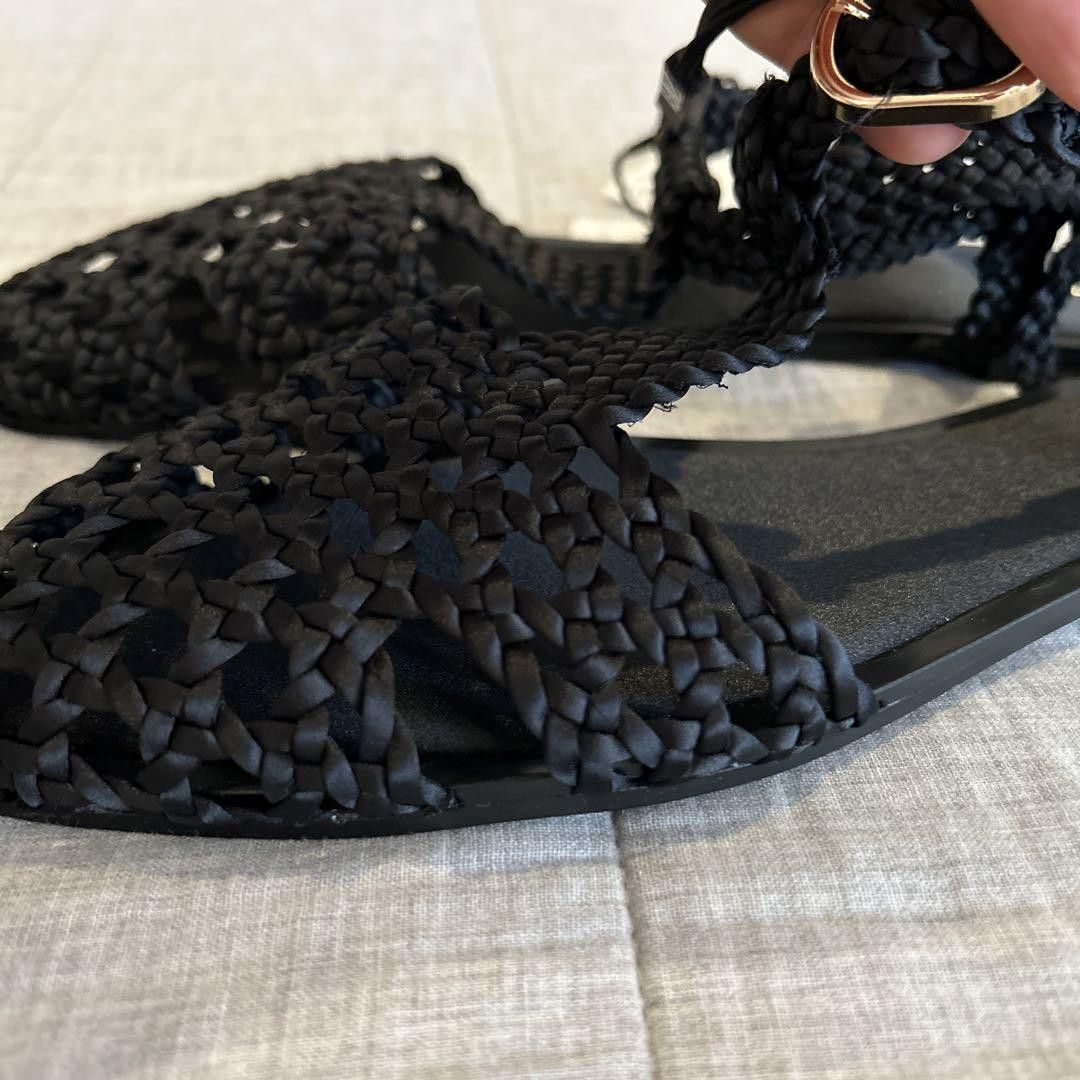 Zara ZARA Woven Flats Size US 10 / IT 40 - 10 Thumbnail