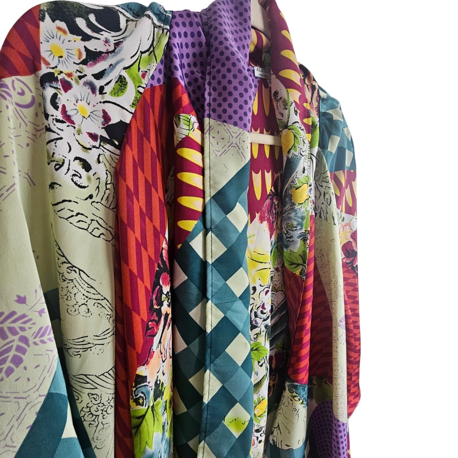 Alberto Vintage Alberto Makali Crop Kimono M Artsy Whimsical Boho Size M / US 6-8 / IT 42-44 - 5 Thumbnail