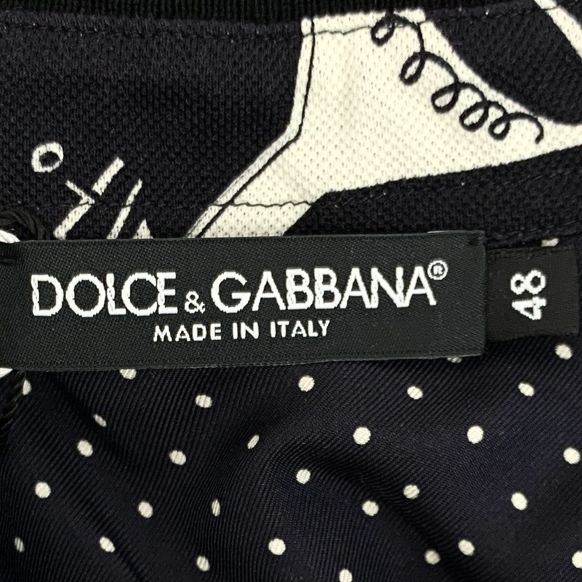 Dolce & Gabbana Dolce & Gabbana Musical Note Instrument Print Shirt K26WX Size US M / EU 48-50 / 2 - 5 Thumbnail