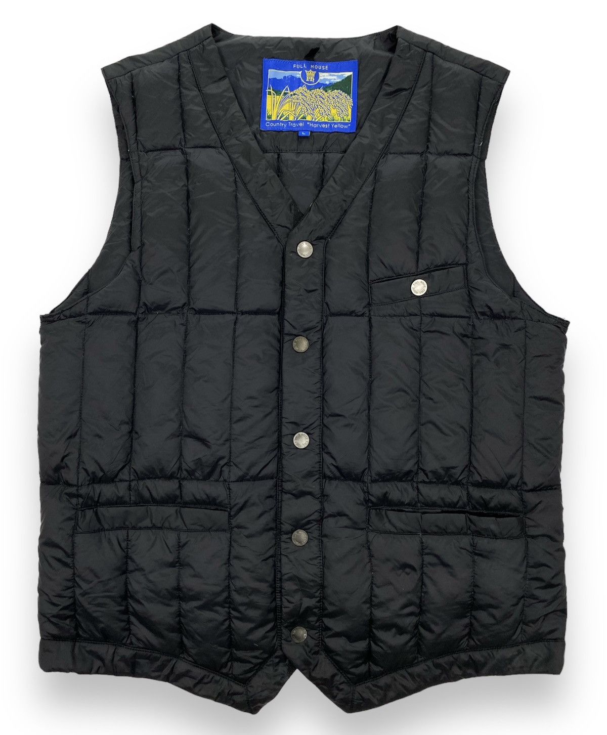 Japanese Brand Full House Puffer Vest Size US S / EU 44-46 / 1 - 1 Thumbnail