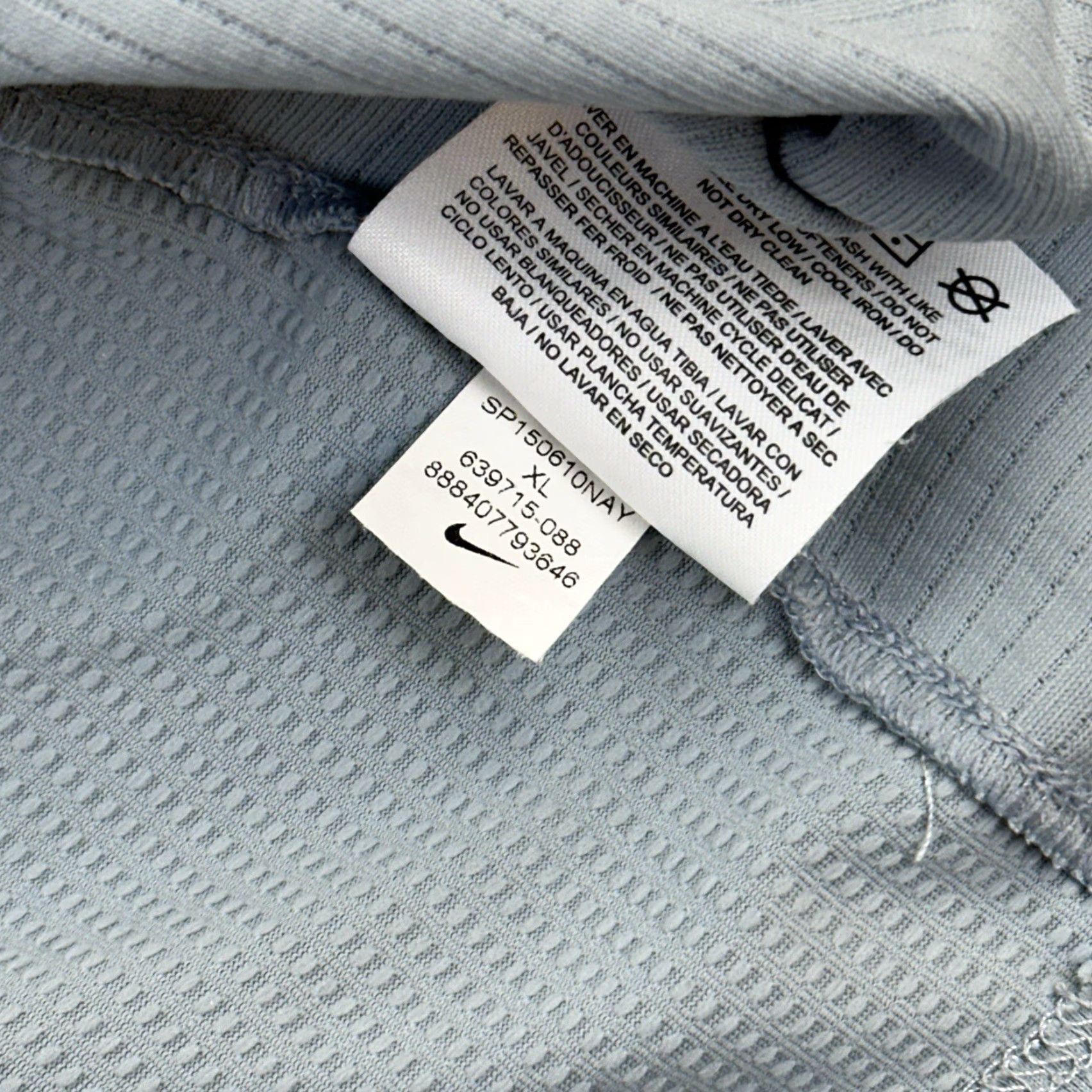 Nike Nike Golf Polo Shirt Mens XL Gray Lightweight Hound Ears Club Embroidered Logo Polo Shirt Mens XL Gray Lightweight Nike Golf Embroidered Logo Size US XL / EU 56 / 4 - 6 Thumbnail