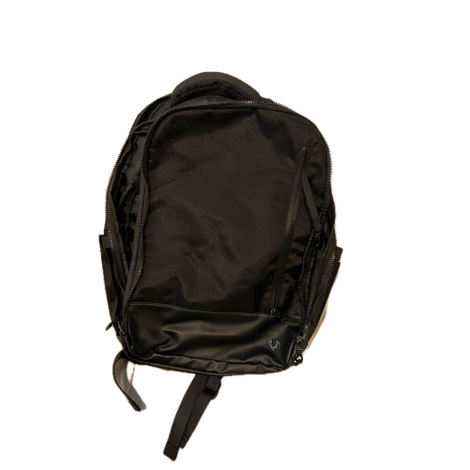 True Religion True Religion World Tour Black Poly Backpack Size 28 - 1 Thumbnail