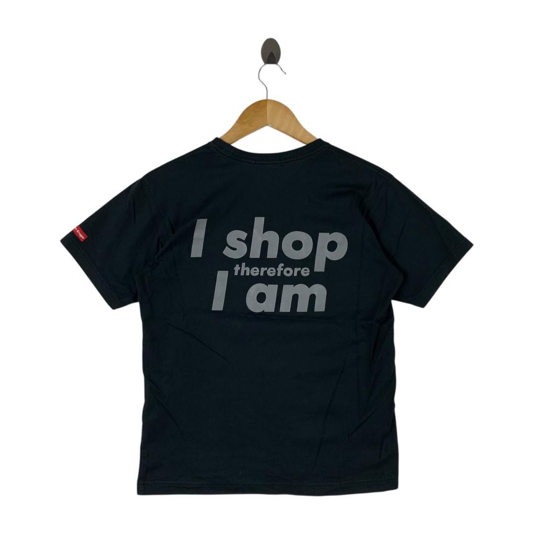 Barbara Kruger × Vintage Vintage BARBARA KRUGER i shop therefore i am art printed tee Size S / US 4 / IT 40 - 4 Thumbnail