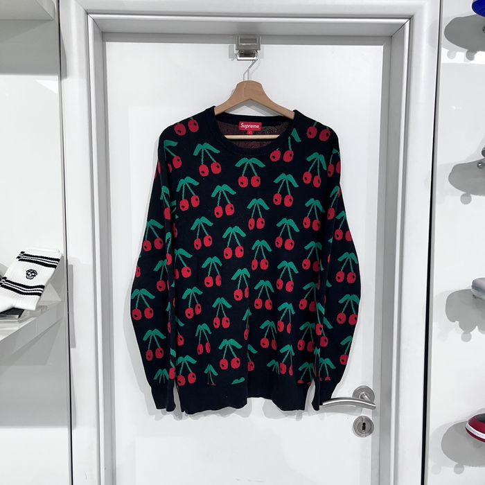 Supreme cheap cherry sweater