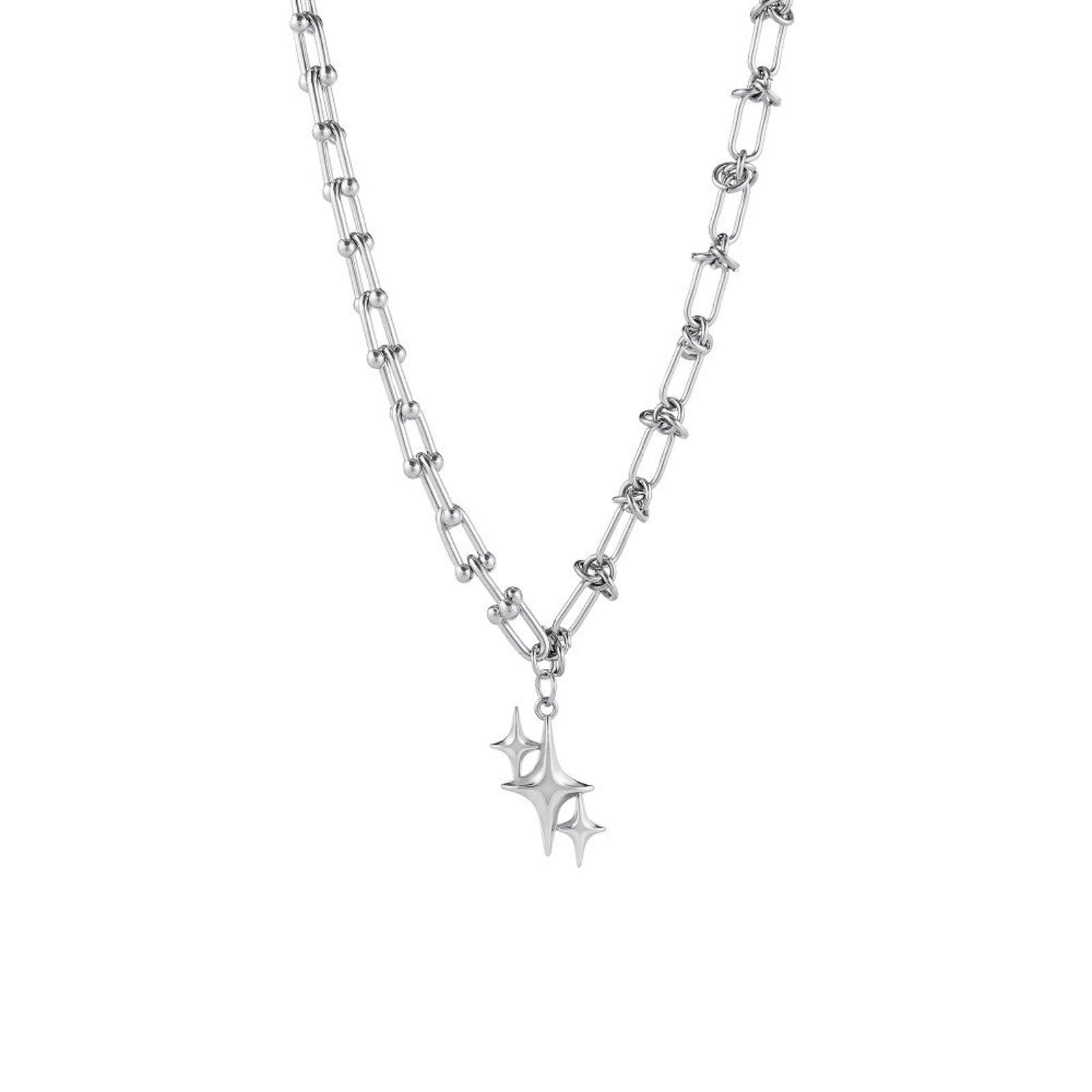 Other Silver Star Pendant Chain Necklace Size ONE SIZE - 3 Thumbnail