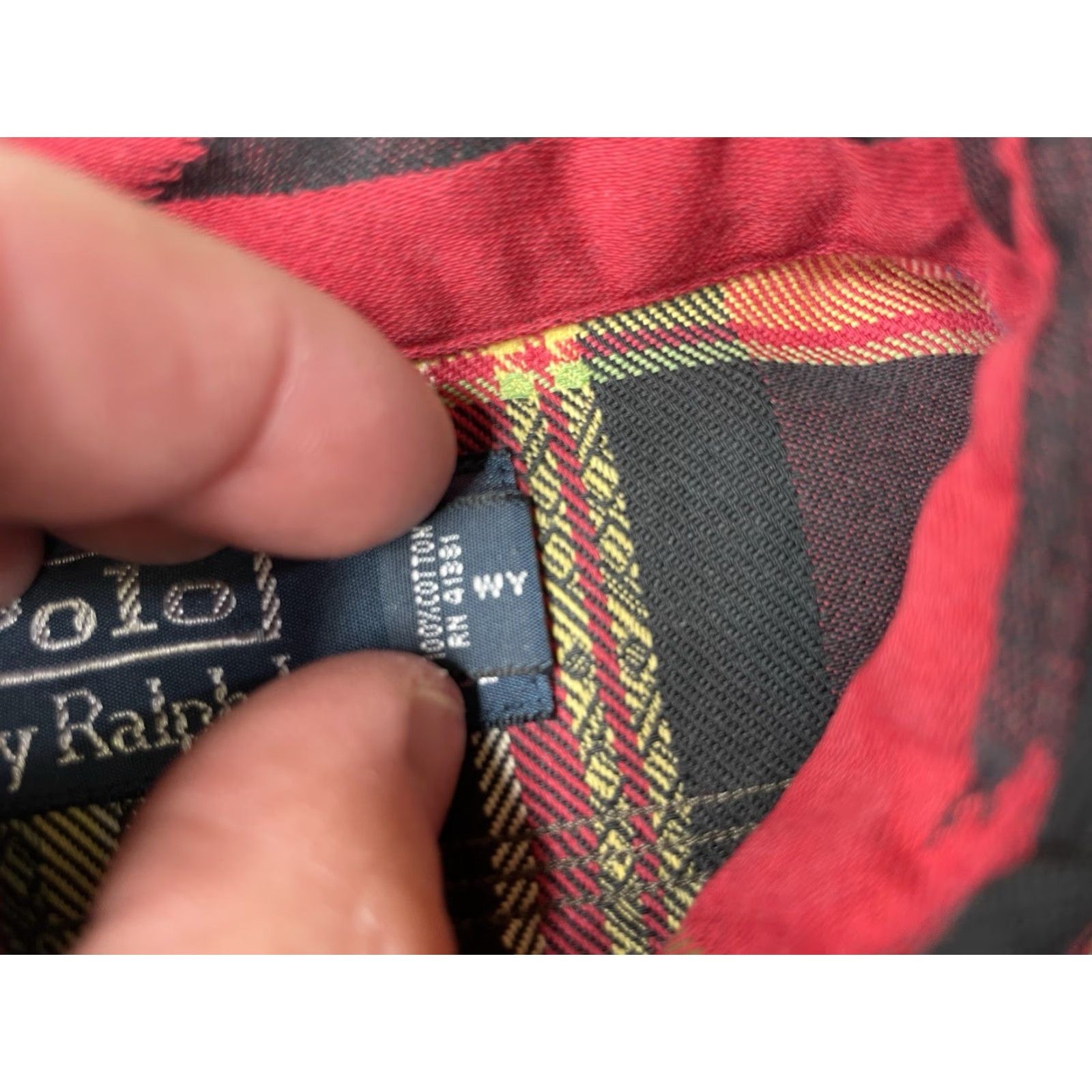 Polo Ralph Lauren VINTAGE Polo Ralph Lauren Shirt Polo Ralph Lauren Button-Down Long Sleeve Red Beacon Aztec Small Men Regular Shirt Size US S / EU 44-46 / 1 - 4 Thumbnail
