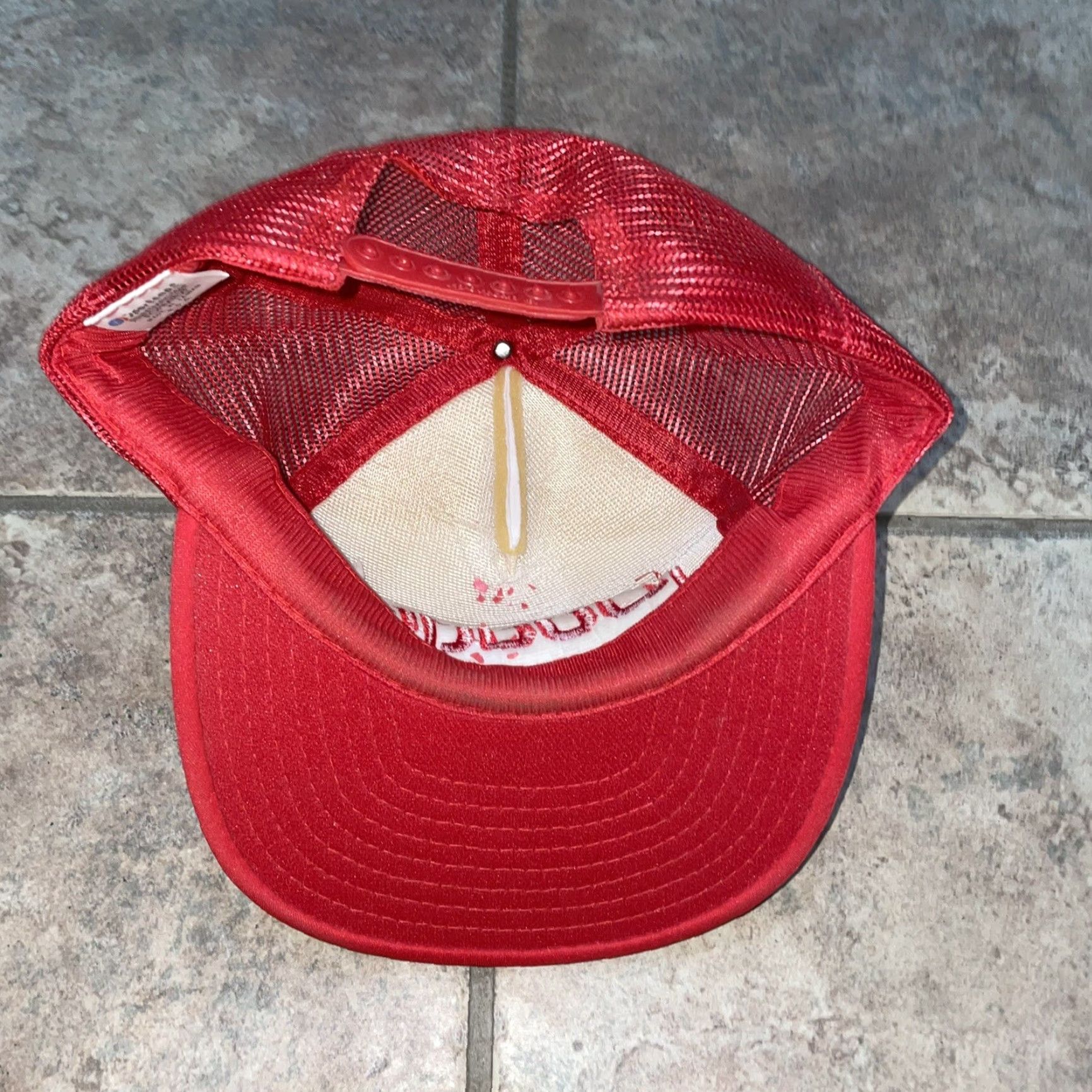 Vintage Dodge Mens Cap Red Adjustable Snapback Size ONE SIZE - 3 Thumbnail
