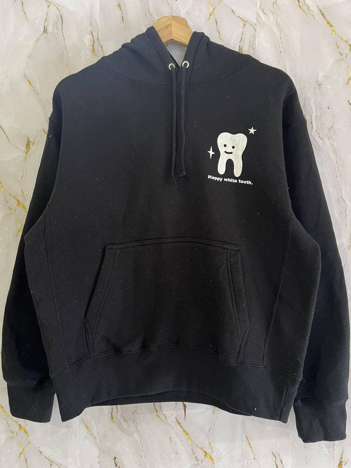 Cartoon Network Happy White Tooth Hoodie – Rare Streetwear Piece Size US M / EU 48-50 / 2 - 1 Thumbnail