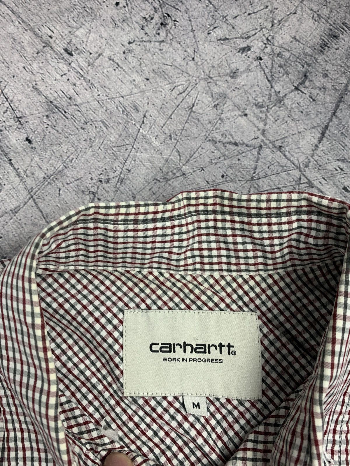 Vintage Vintage Y2K Carhartt Skategang Checkered Shirt Size US M / EU 48-50 / 2 - 5 Thumbnail