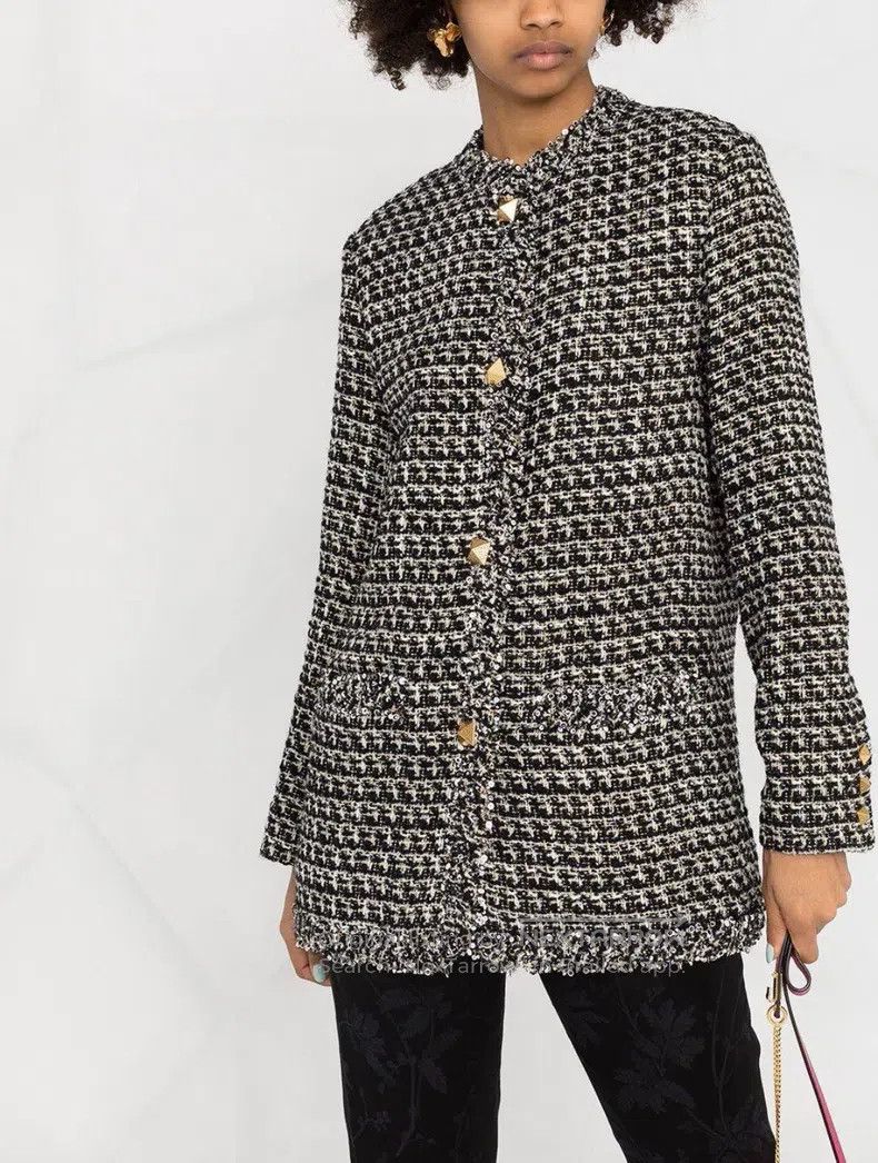 Valentino Valentino The main line is a small fragrant jacket Size M / US 6-8 / IT 42-44 - 2 Thumbnail