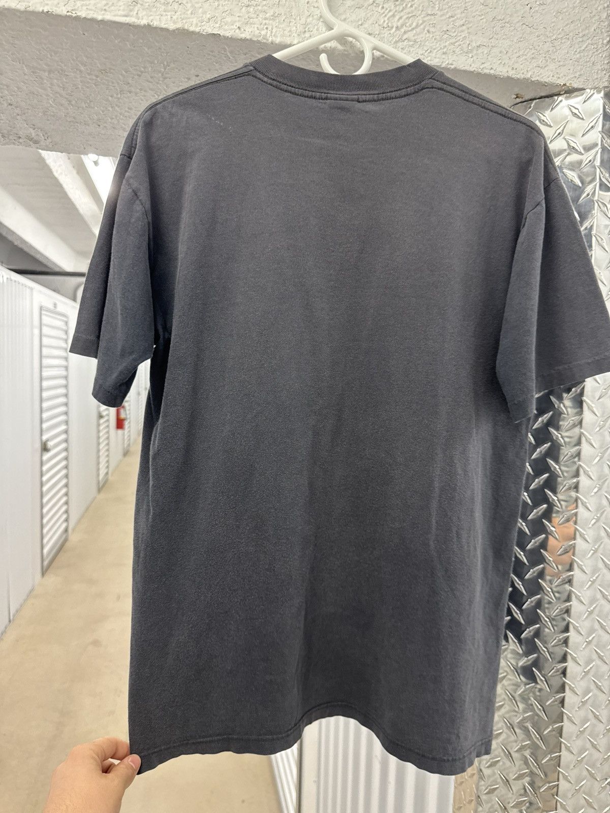 Towncraft Vintage 90s Black Faded Pocket Tee Size US M / EU 48-50 / 2 - 5 Thumbnail