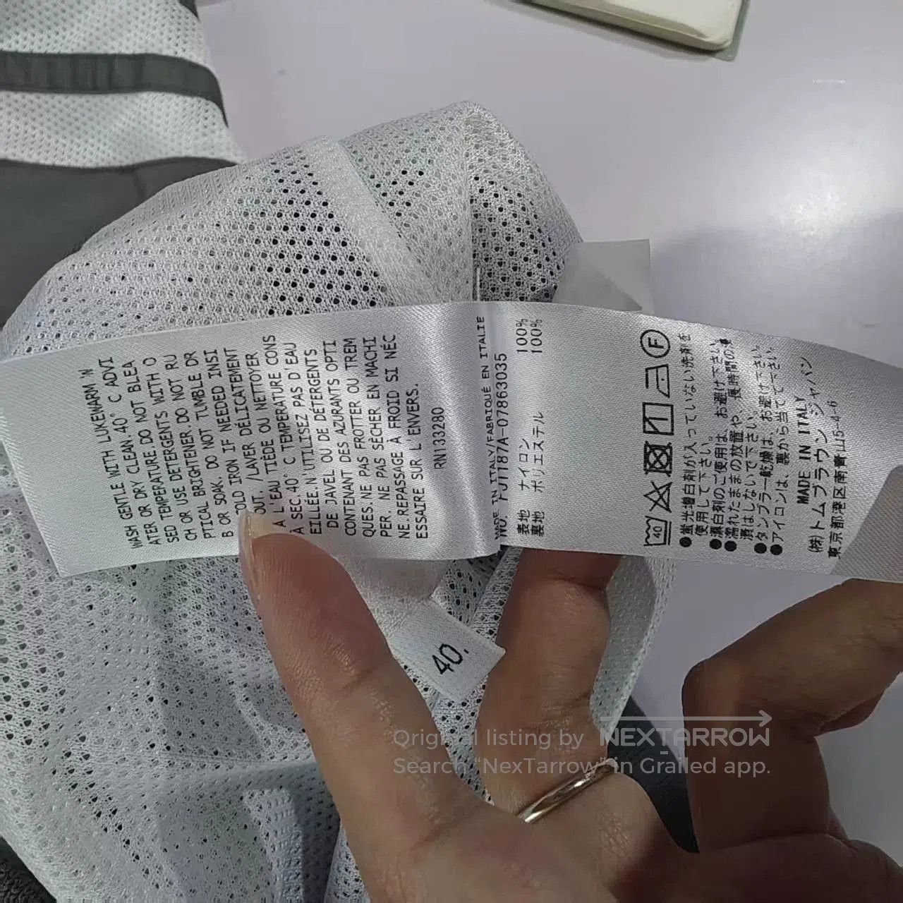 Thom Browne new thom browne women's jacket size 1. Size US XS / EU 42 / 0 - 7 Thumbnail
