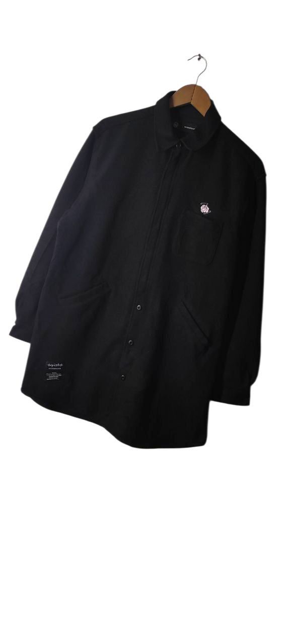 GU × Undercover GU X UNDERCOVER WOOL FLOWER PARKA JACKET Size US M / EU 48-50 / 2 - 3 Thumbnail