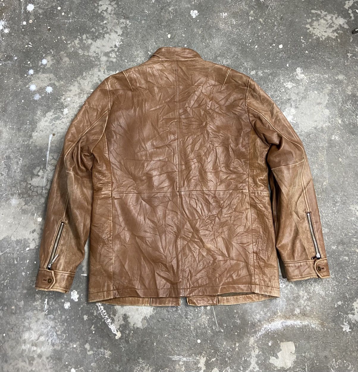 Genuine Leather VINTAGE D URBAN SHEEP GENUINE LEATHER JACKET Size US M / EU 48-50 / 2 - 6 Thumbnail