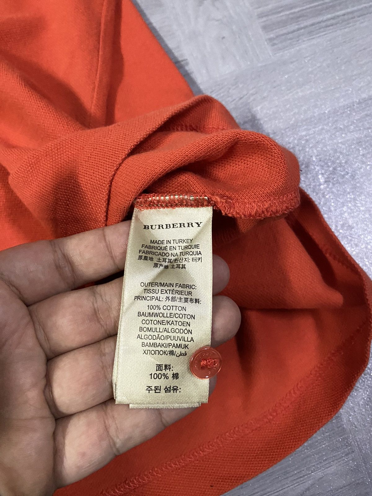 Burberry Burberry 🔥 RARE 🔥 Polo T-Shirt Size US M / EU 48-50 / 2 - 8 Thumbnail