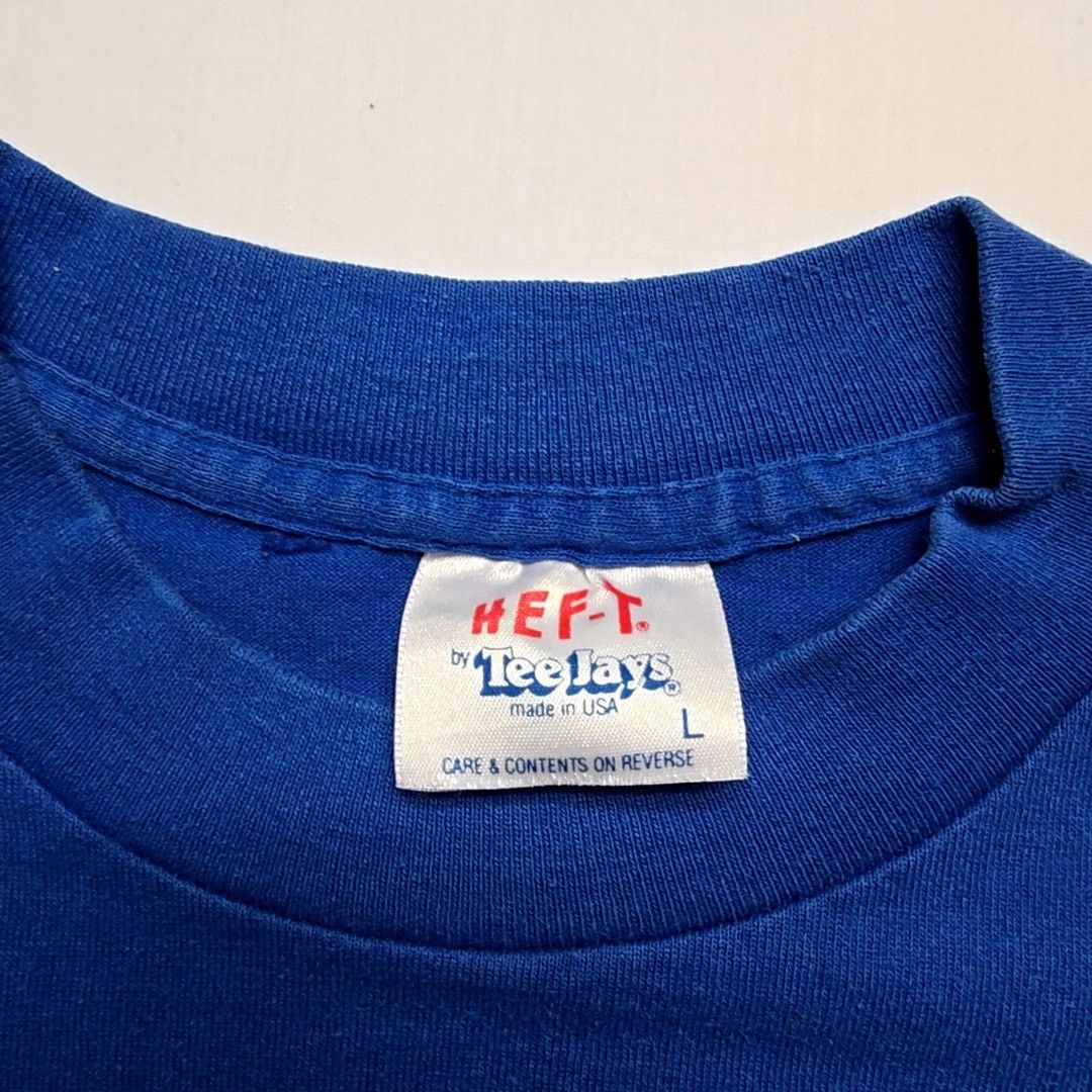 TEE JAYS Vintage Rosarito Mexico Festival 5k 10k Run Blue L T-Shirt Size US L / EU 52-54 / 3 - 3 Thumbnail