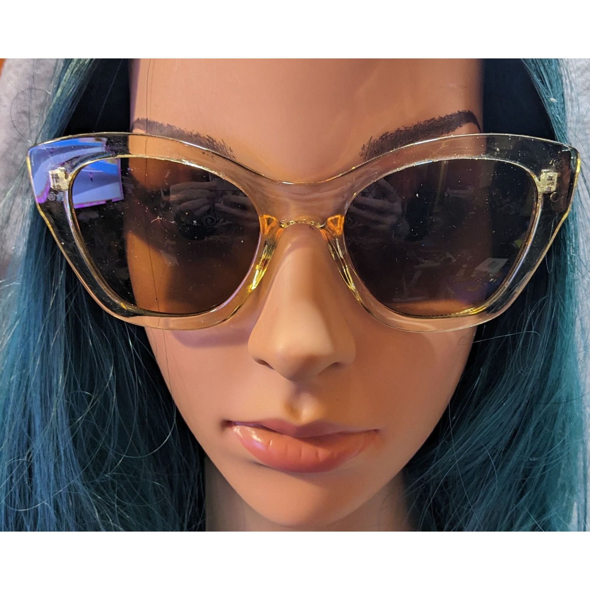 Other Toyshades Retro Cateye Earth Tone Sunglasses Size ONE SIZE - 7 Thumbnail