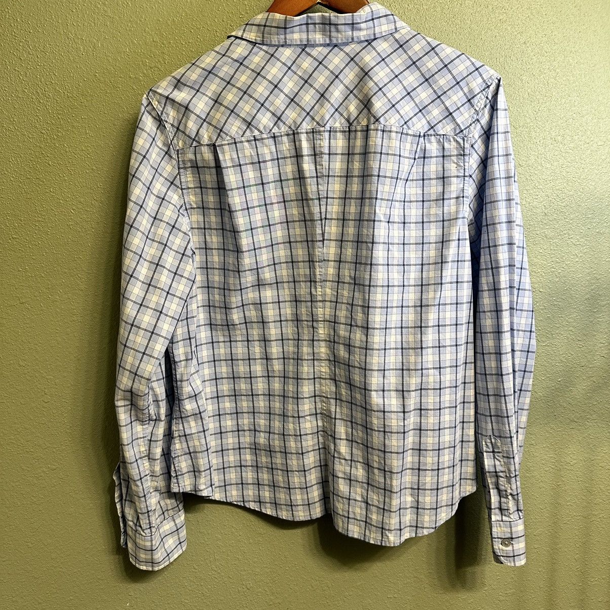 Pendleton Pendleton Women’s Light Blue Plaid Long Sleeve Button Up Size XL / US 12-14 / IT 48-50 - 2 Thumbnail