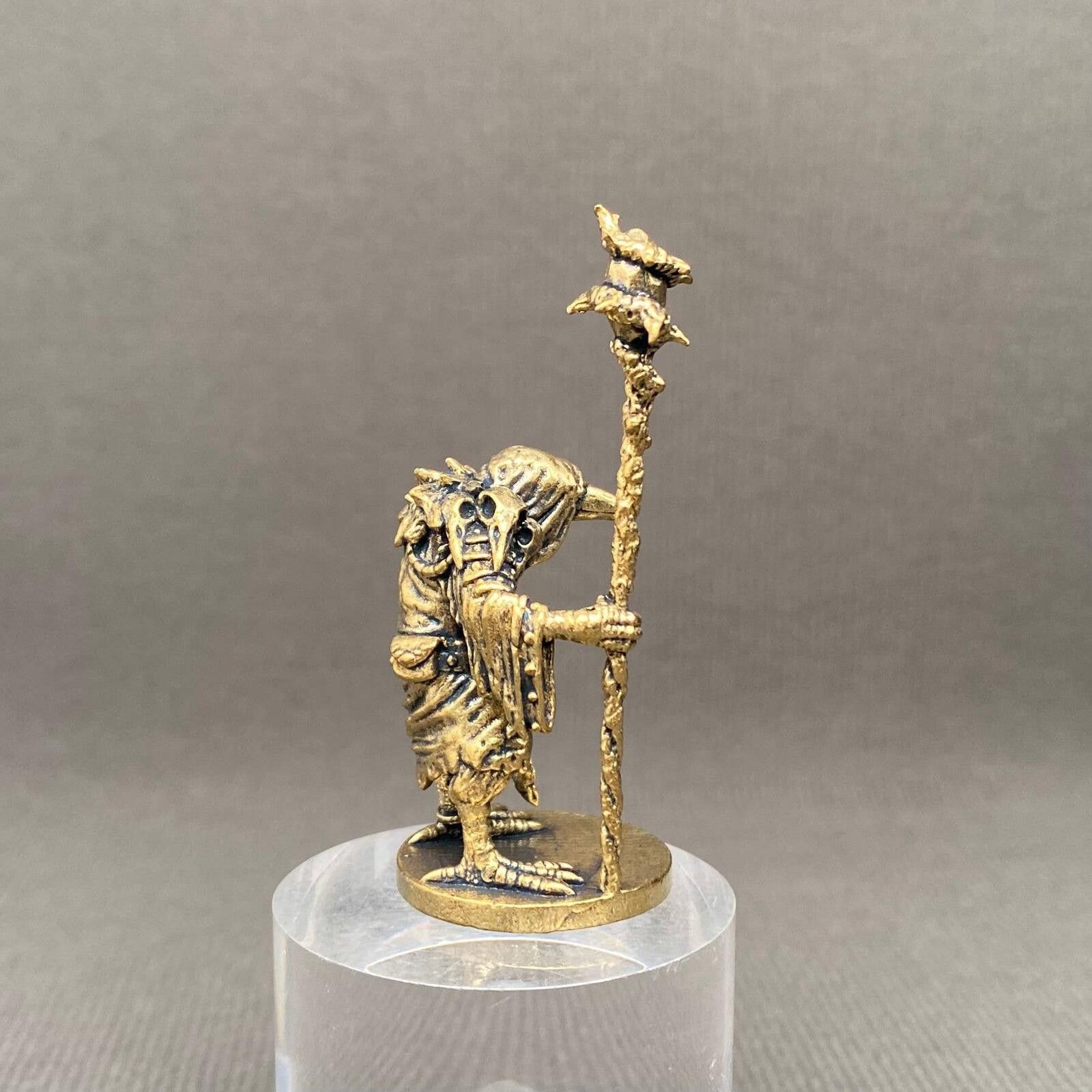 The Unbranded Brand Brass Birdman Wizard Crafts Decoration Desktop Ornaments Size ONE SIZE - 2 Thumbnail