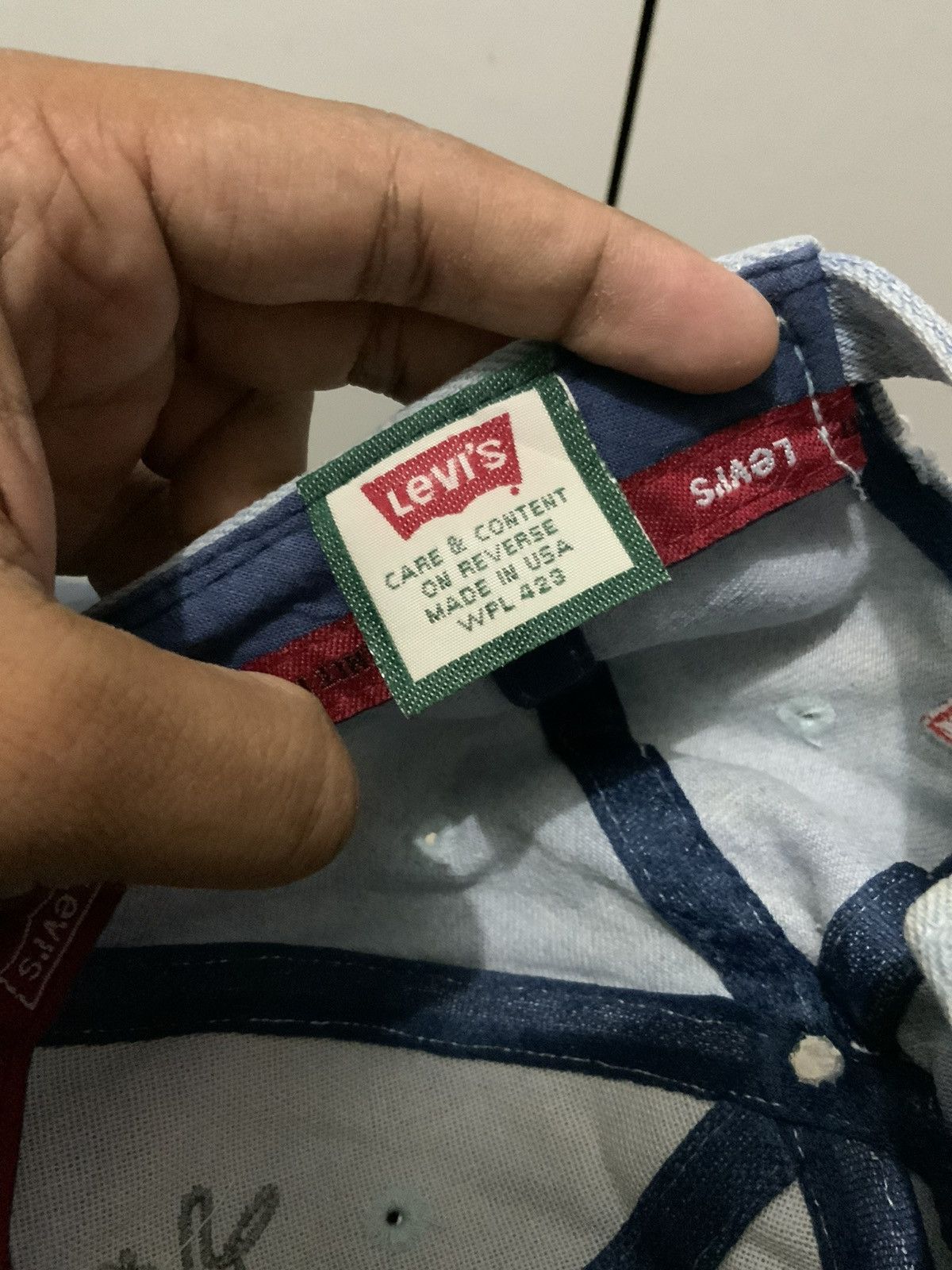 Levi's Levi’s American Legend Denim Hat Size ONE SIZE - 11 Thumbnail