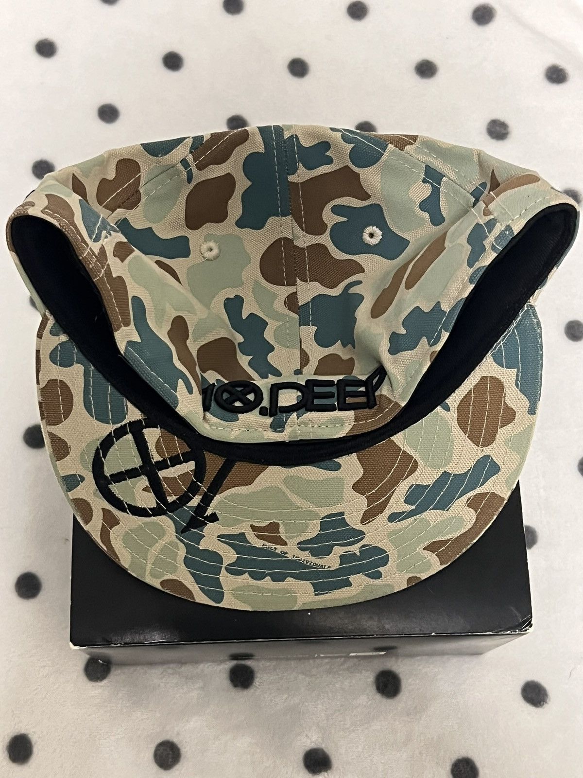 New Era New Era x 10 Deep NYC Canvas Duck Camo 5950 Fitted Hat 7 5/8 Size ONE SIZE - 2 Thumbnail