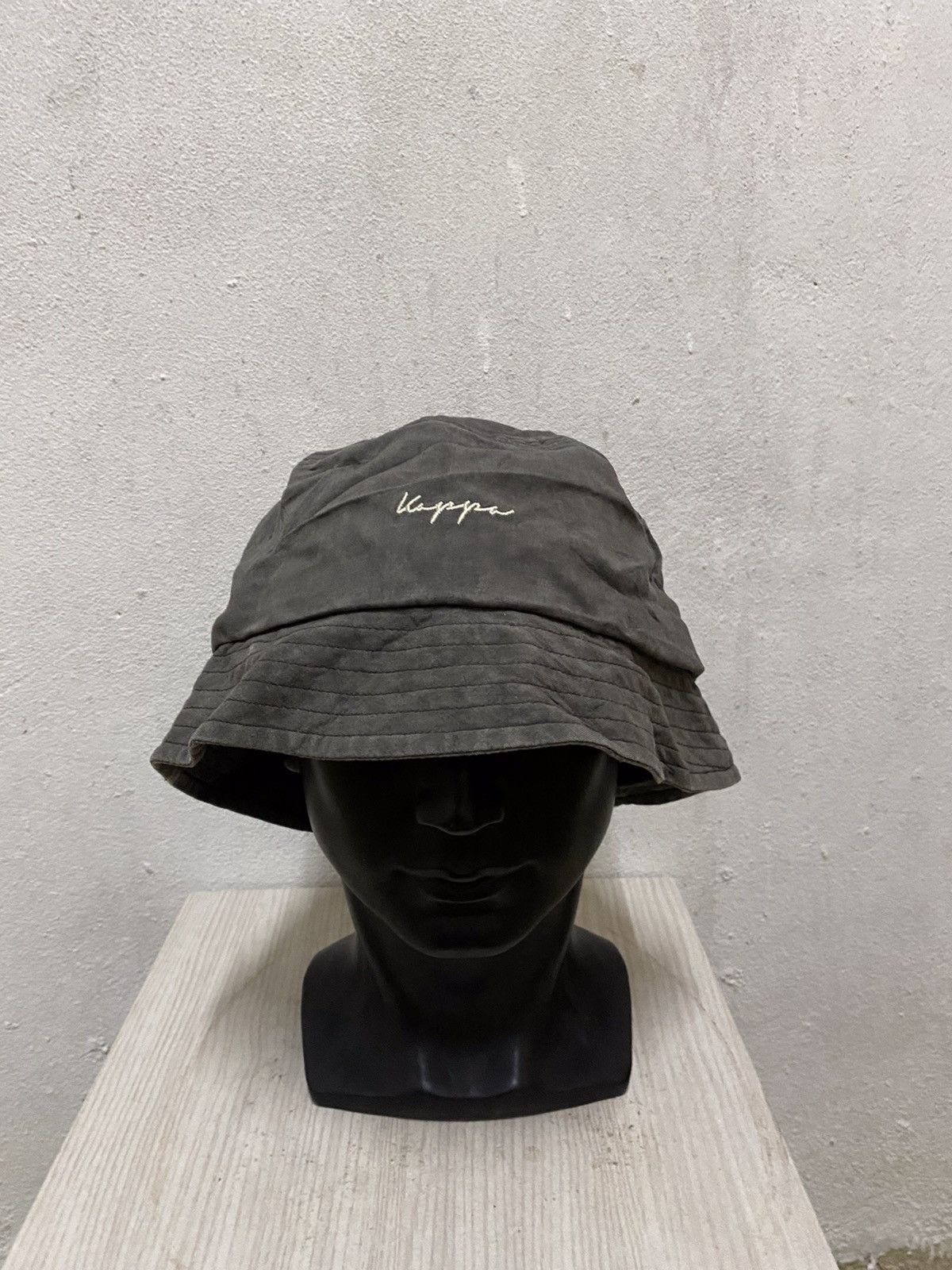 Kappa × Vintage Kappa Spellout Bucket Hat Size ONE SIZE - 2 Thumbnail