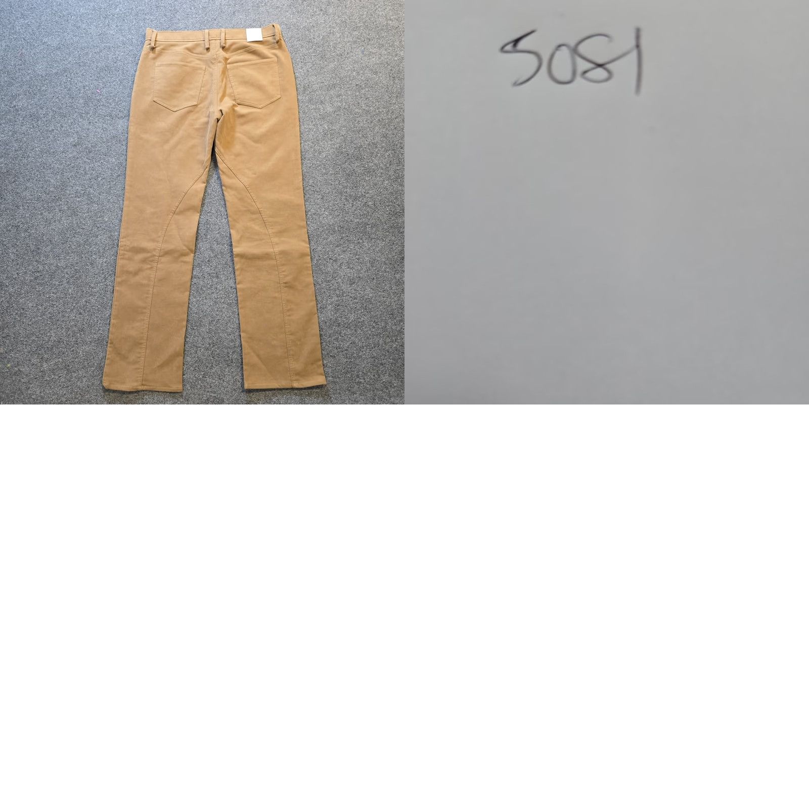 Vintage Sefr Pants Mens 32 Beige Tan Bonanza Trousers Heavy Capsule Minimalist Casual Khakis Straight Leg 33in Inseam Mens Regular Vintage No Size 24" / US 00 / IT 34 - 9 Thumbnail